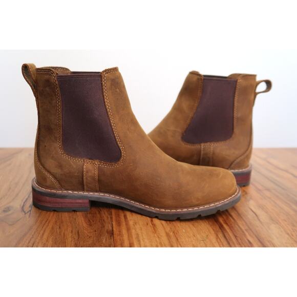 ARIAT Wexford Waterproof Leather Chelsea Ankle Boot Weathered Brown 6.5 37 $209 - Picture 5 of 11